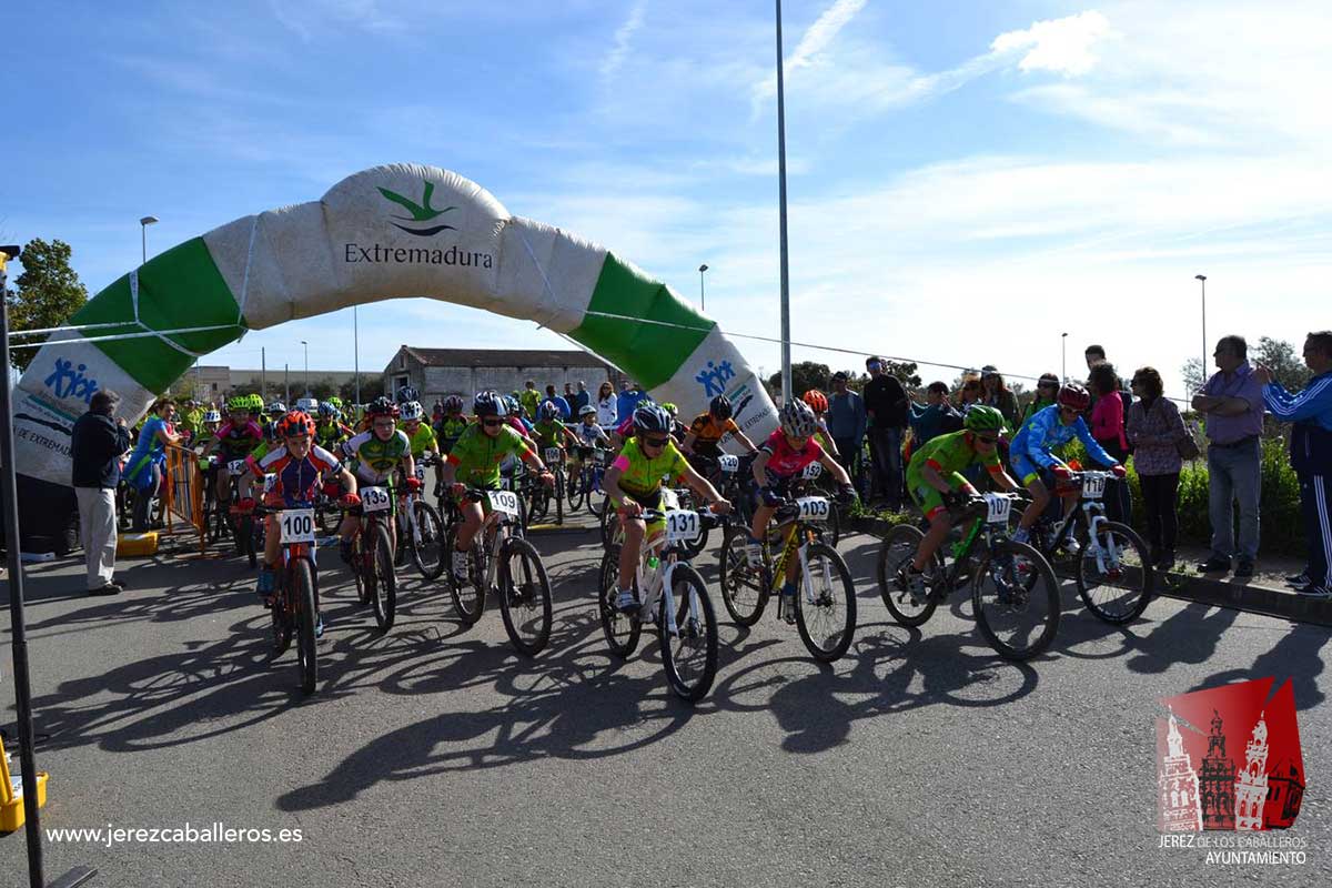 Jerez, sede de una prueba de Ciclismo de los JUDEX en las categorías de 6 a 18 años