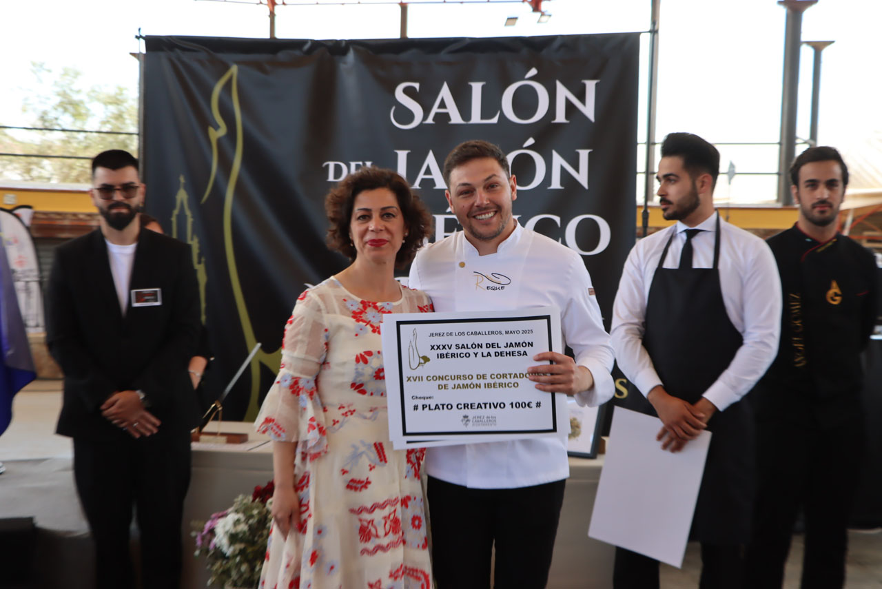 Jesus Borrero Bermejo, premio al mejor plato creativo