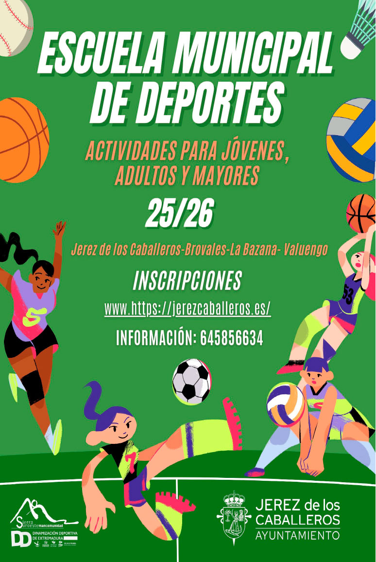 Inscripciones Escuela Municipal de Deportes 2026